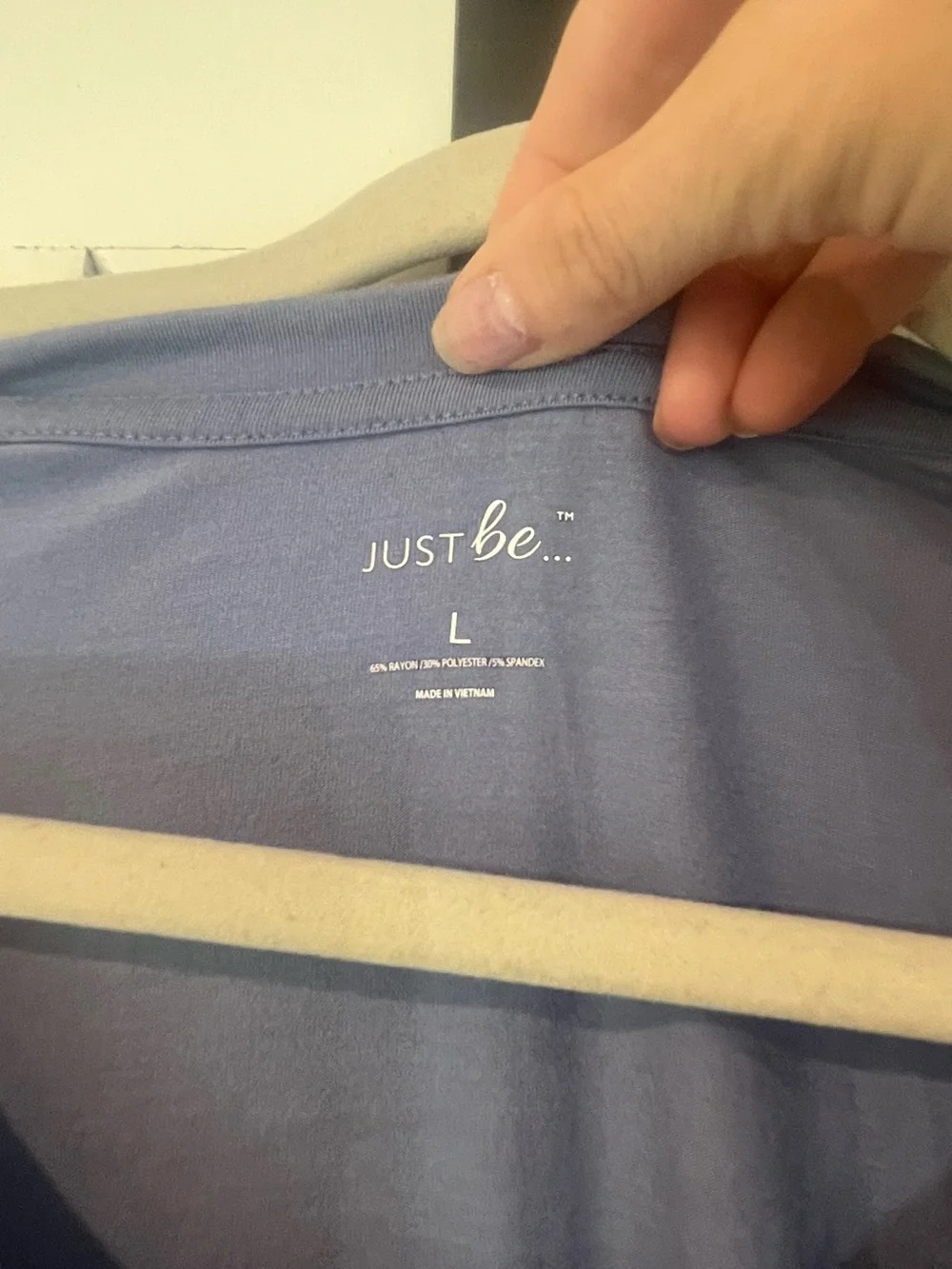 just be blue Side Knot Short Sleeve Tee
